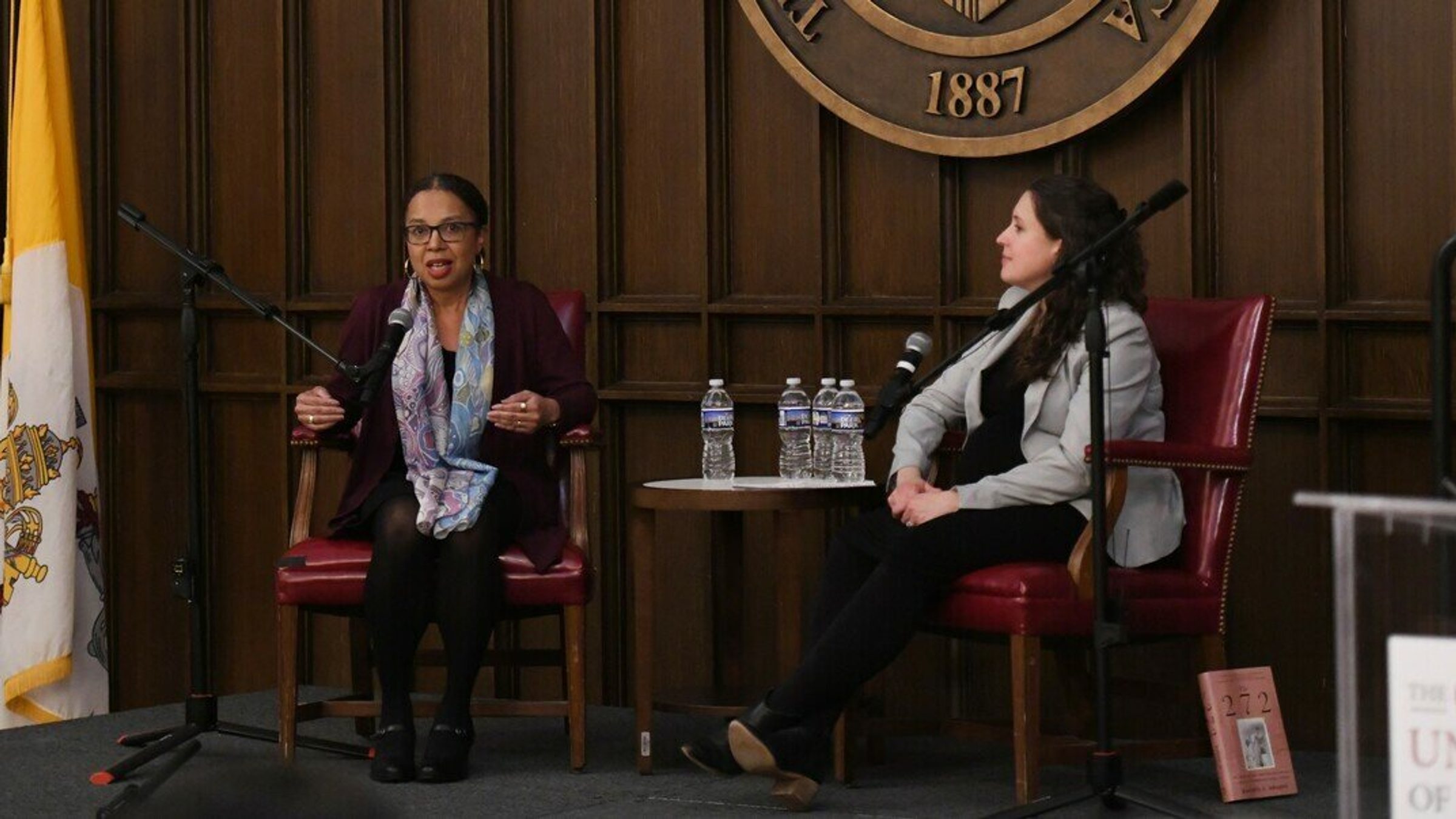 rachel swarns speaking on stage